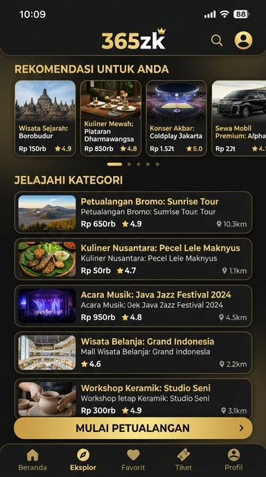 Akses Langsung ke Aplikasi & Kanal Uji Populer - 365zk