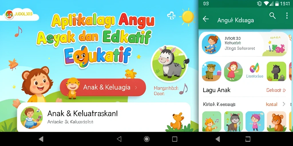 Antarmuka JUDOL303 yang menarik dengan lagu anak-anak.